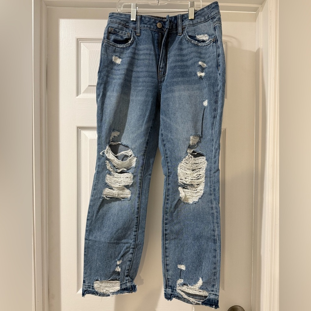 Flying Monkey Blue Boyfriend Jeans